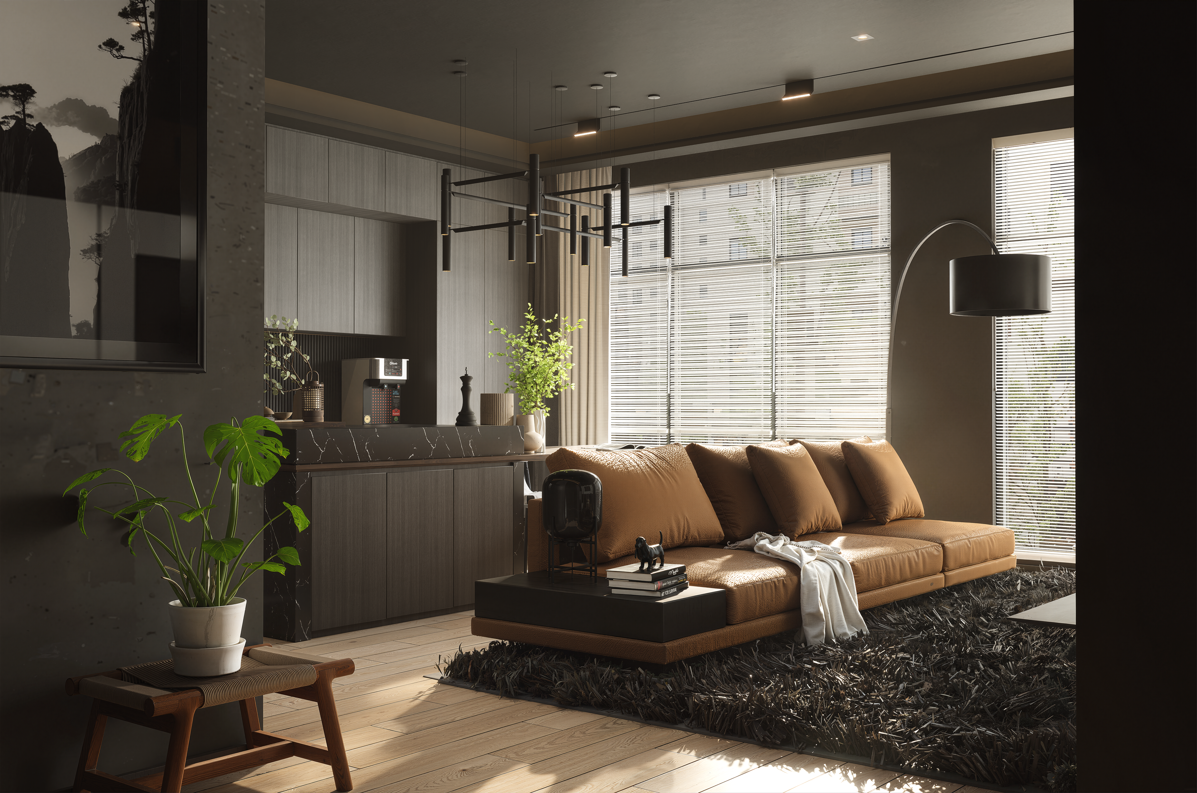 Beautiful view of Minimalist Apartment Decoration