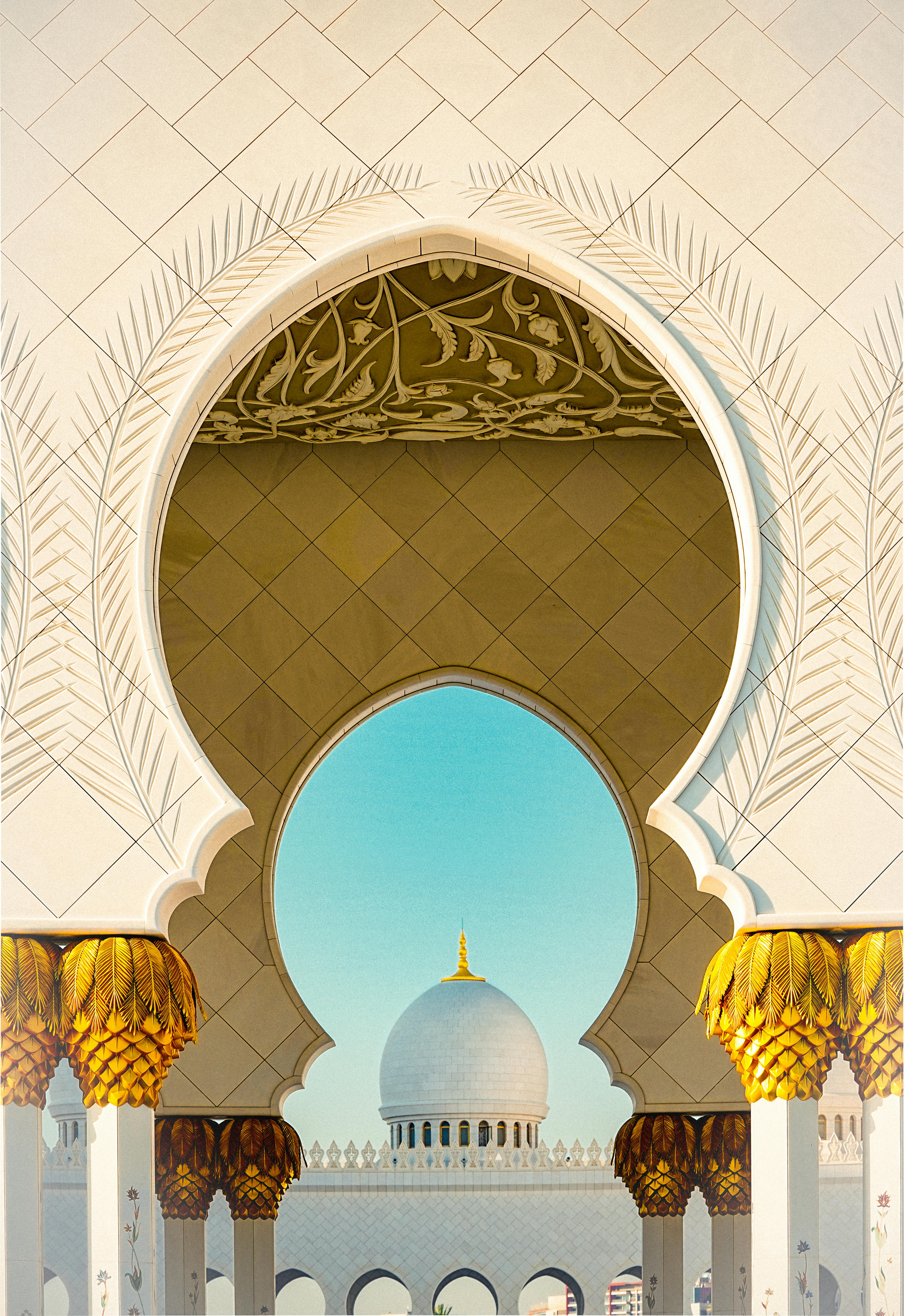 бесплатная Бесплатное стоковое фото с абу даби, Азия, арабесковые узоры Стоковое фото