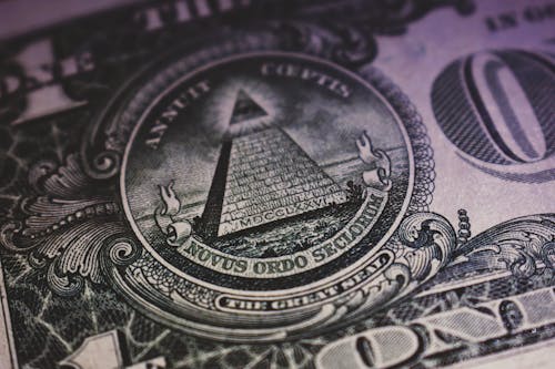 Free Close-Up of One US Dollar Stock Photo