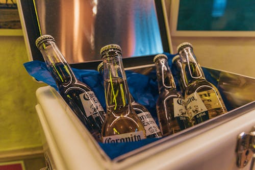 Free stock photo of alcohol bottles, beer, beer bottles