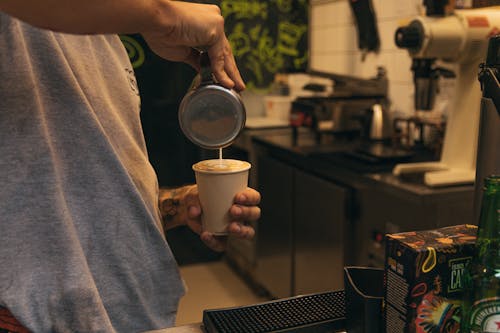 Free stock photo of coffee, coffee art, coffee house