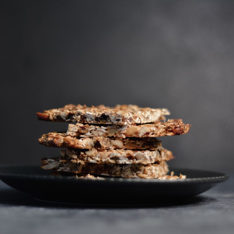 Tahini Granola Bars with Dates