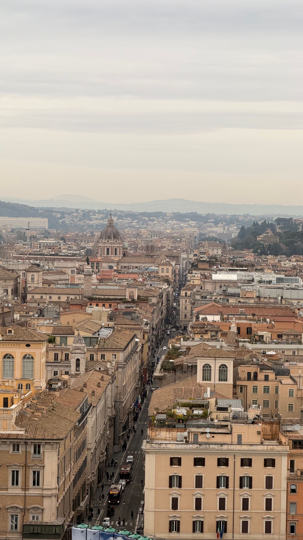 Workspace View Rome Aerial View of Rome's Historic Architecture · Free Stock Photo