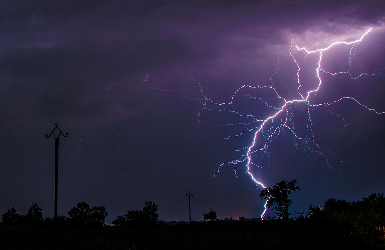 Vigilance orange orages : 9 départements en alerte