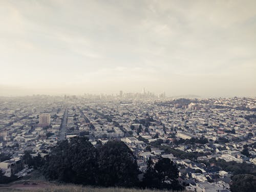 Free stock photo of california, downtown, hill