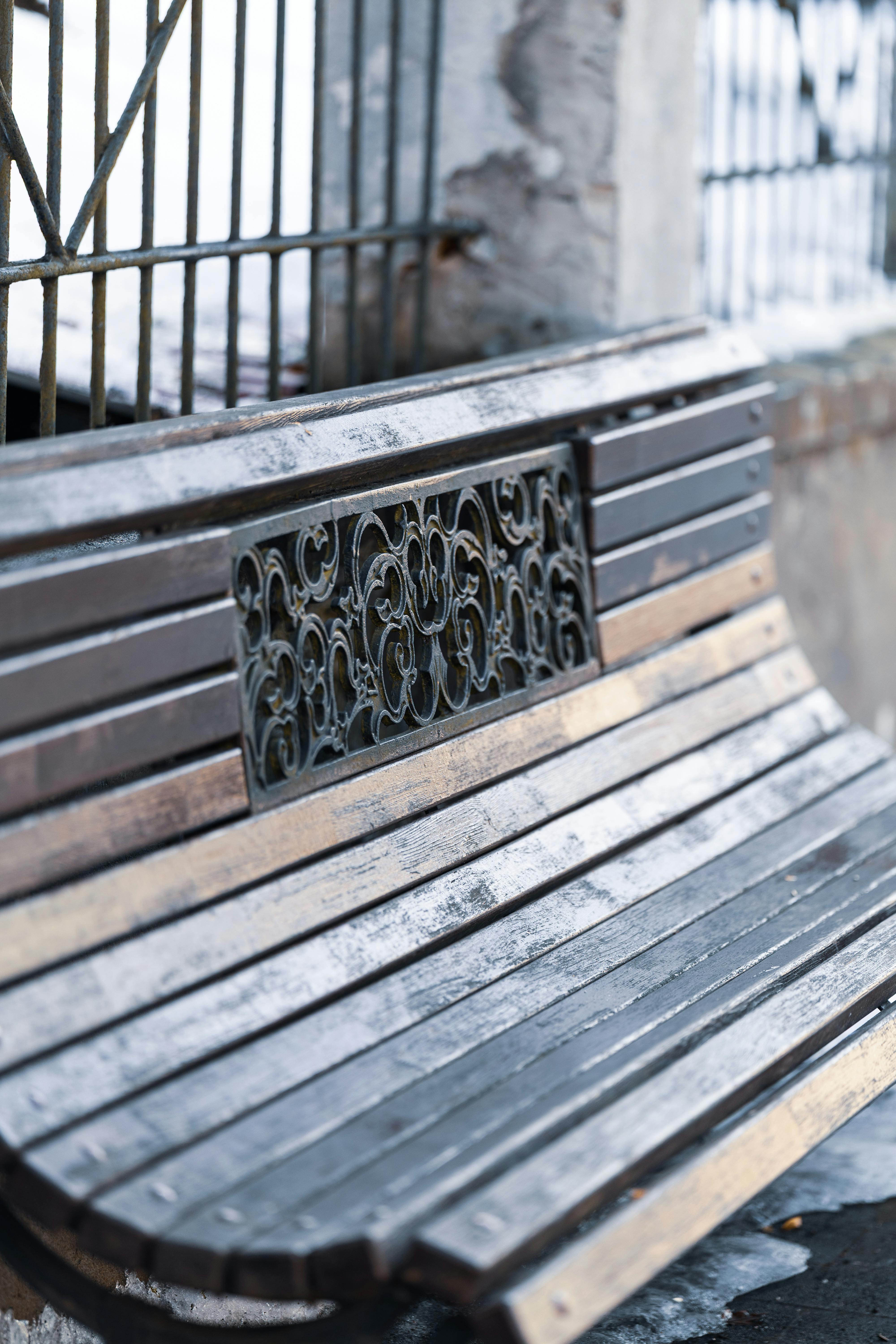 Free stock photo of bench, cast iron, city Stock Photo