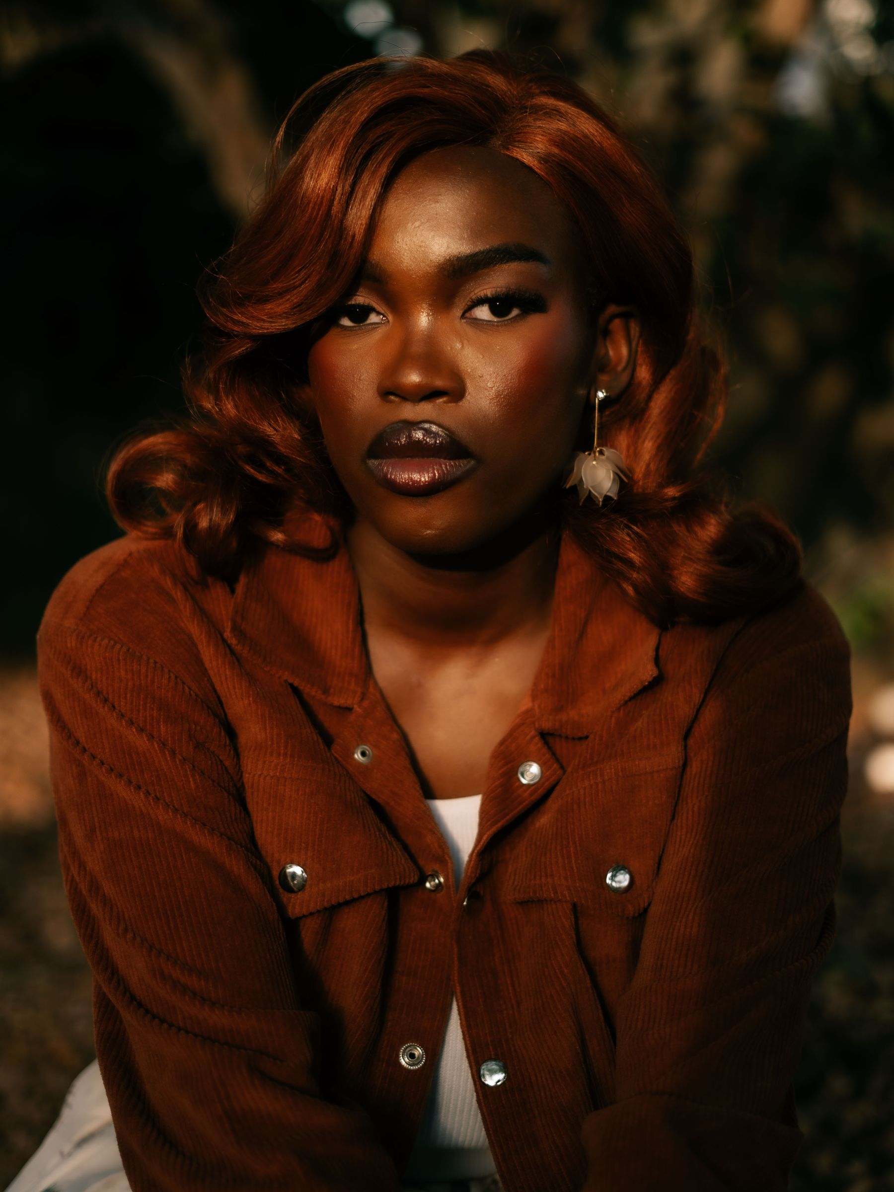 Evergreen professional model portrait