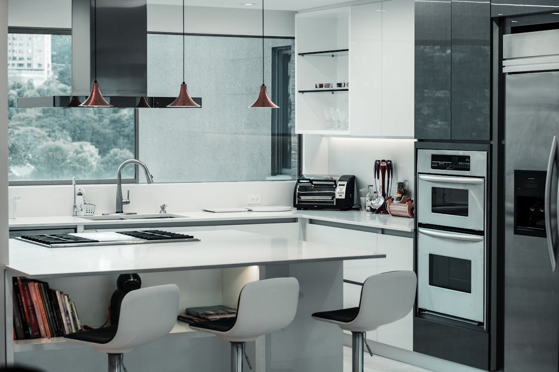 Black And White Kitchen