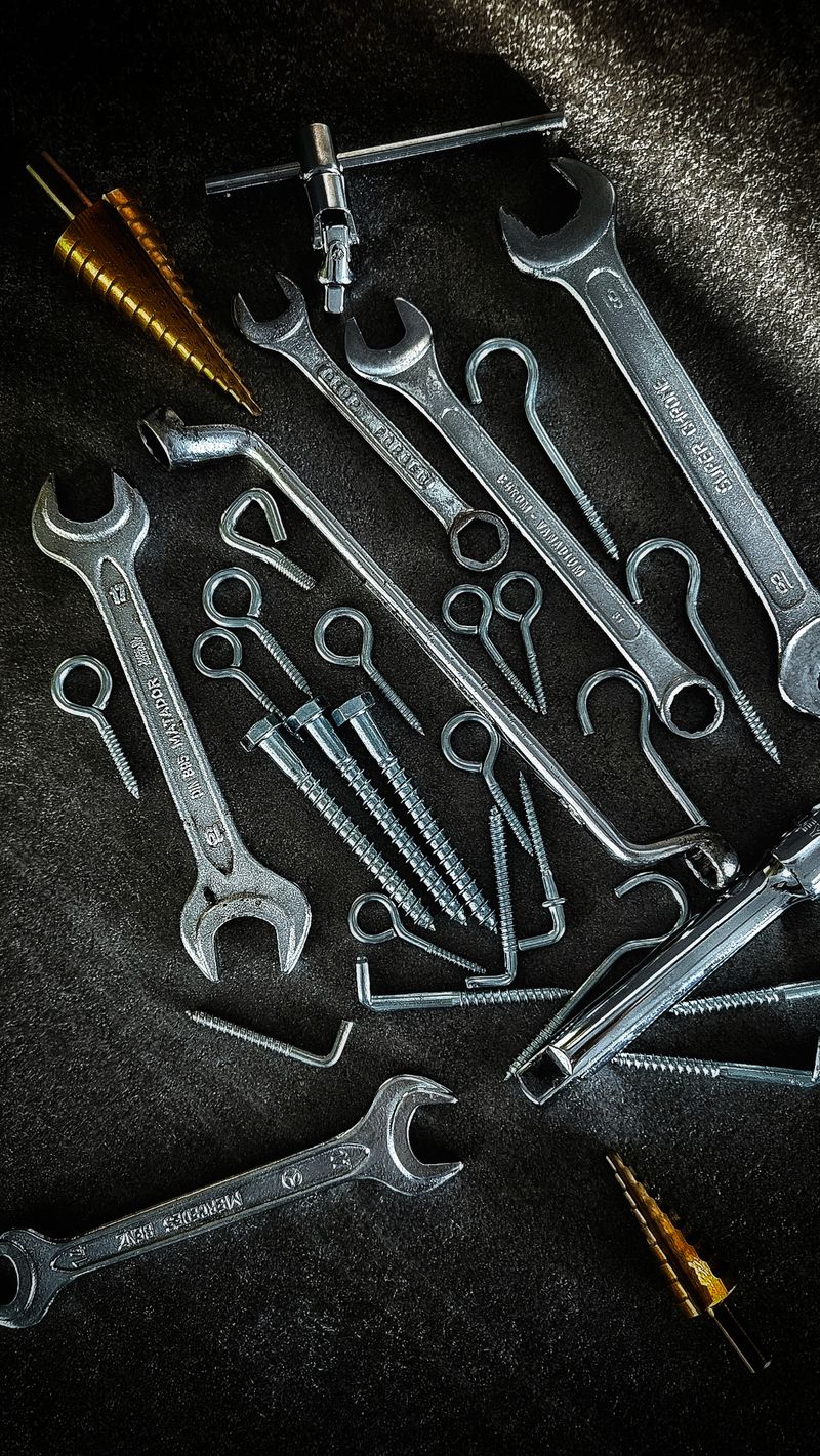 Handwerkzeuge Schraubenschlüssel Werkzeugsammlung