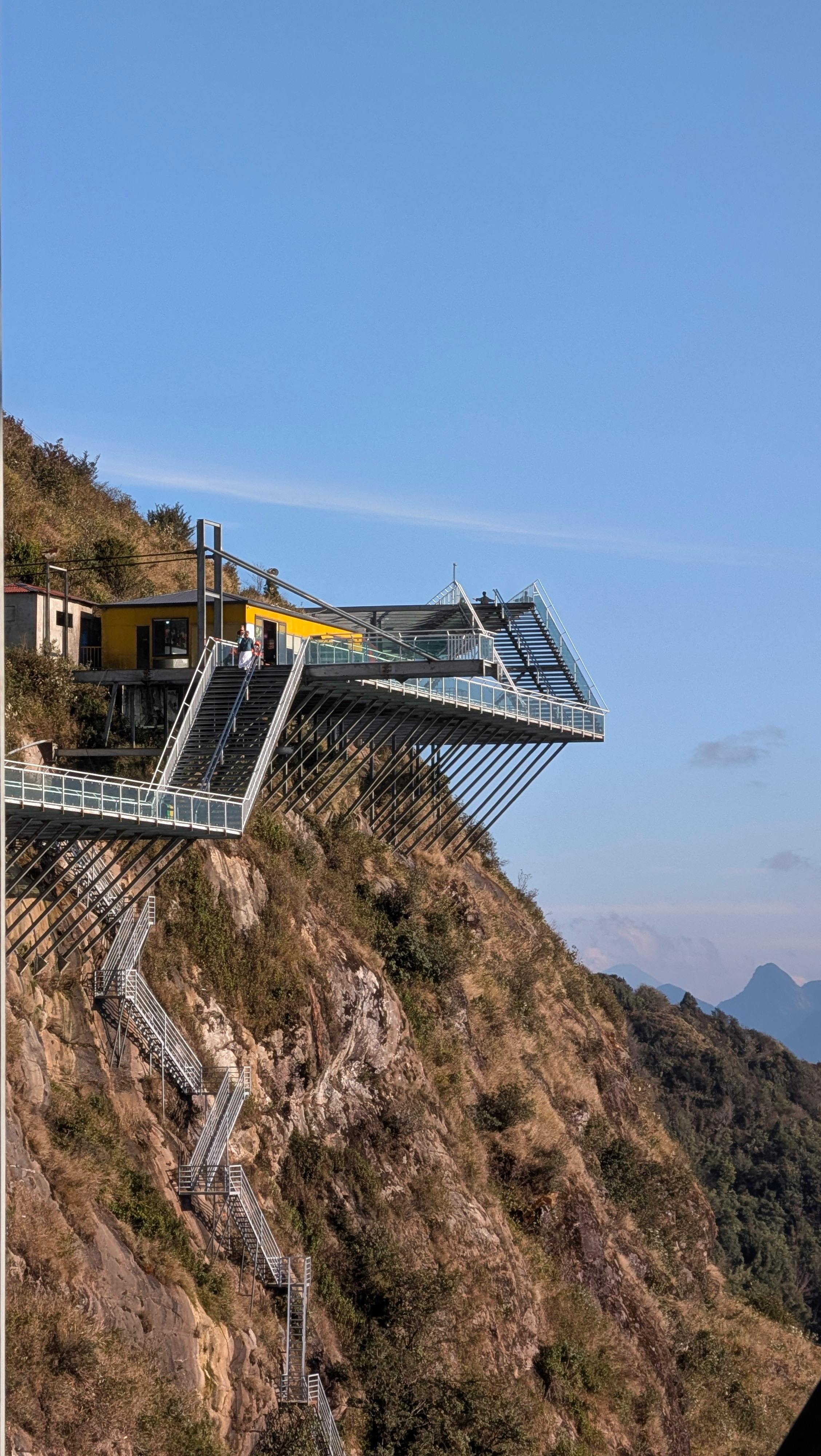 Scenic Ronng May Glass Bridge in Vietnam