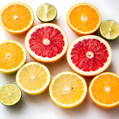 Flat lay of citrus slices — photo by Fernando Freitas on Pexels