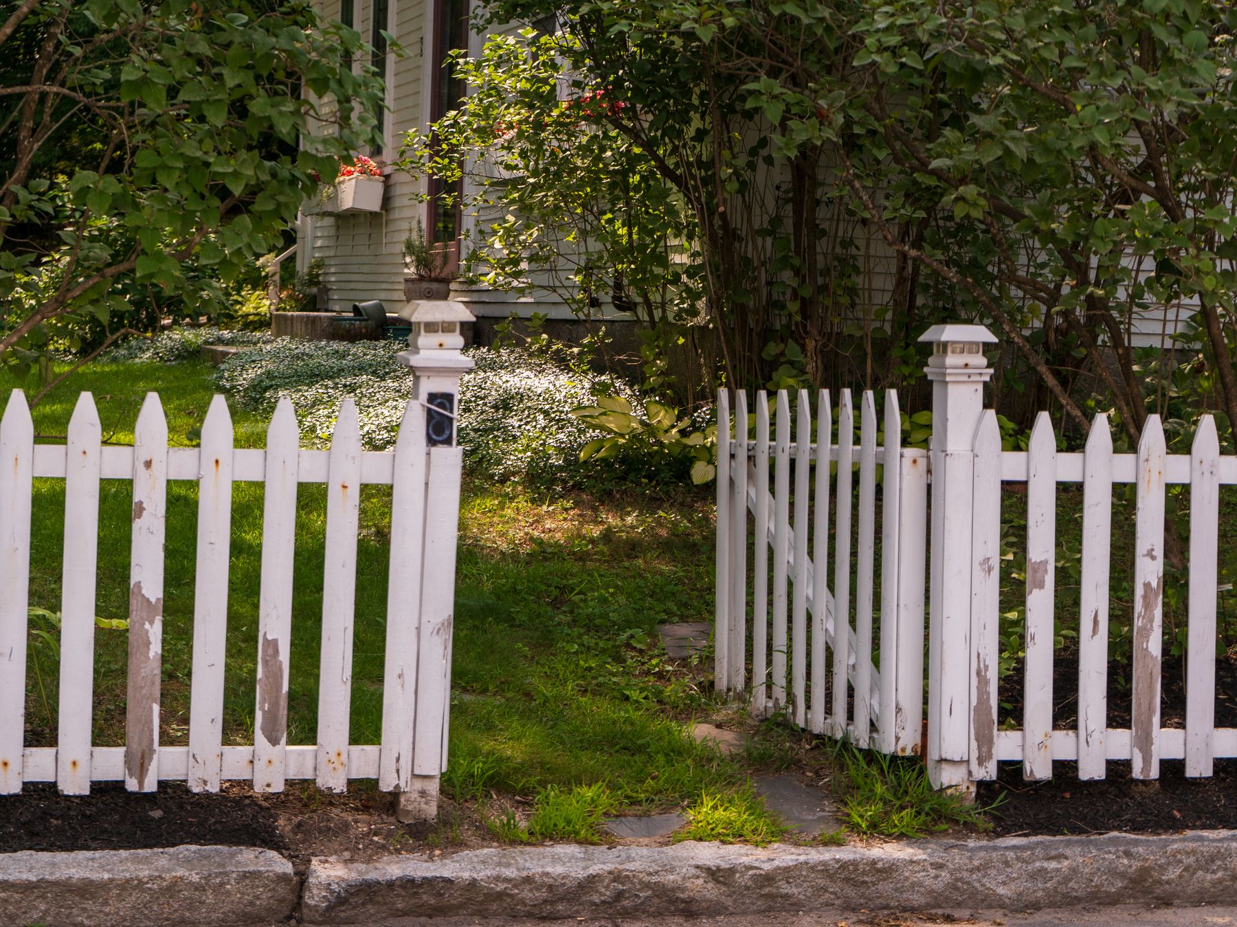 Fence and Decking Painting in Widmore — a freshly painted, spotless finish