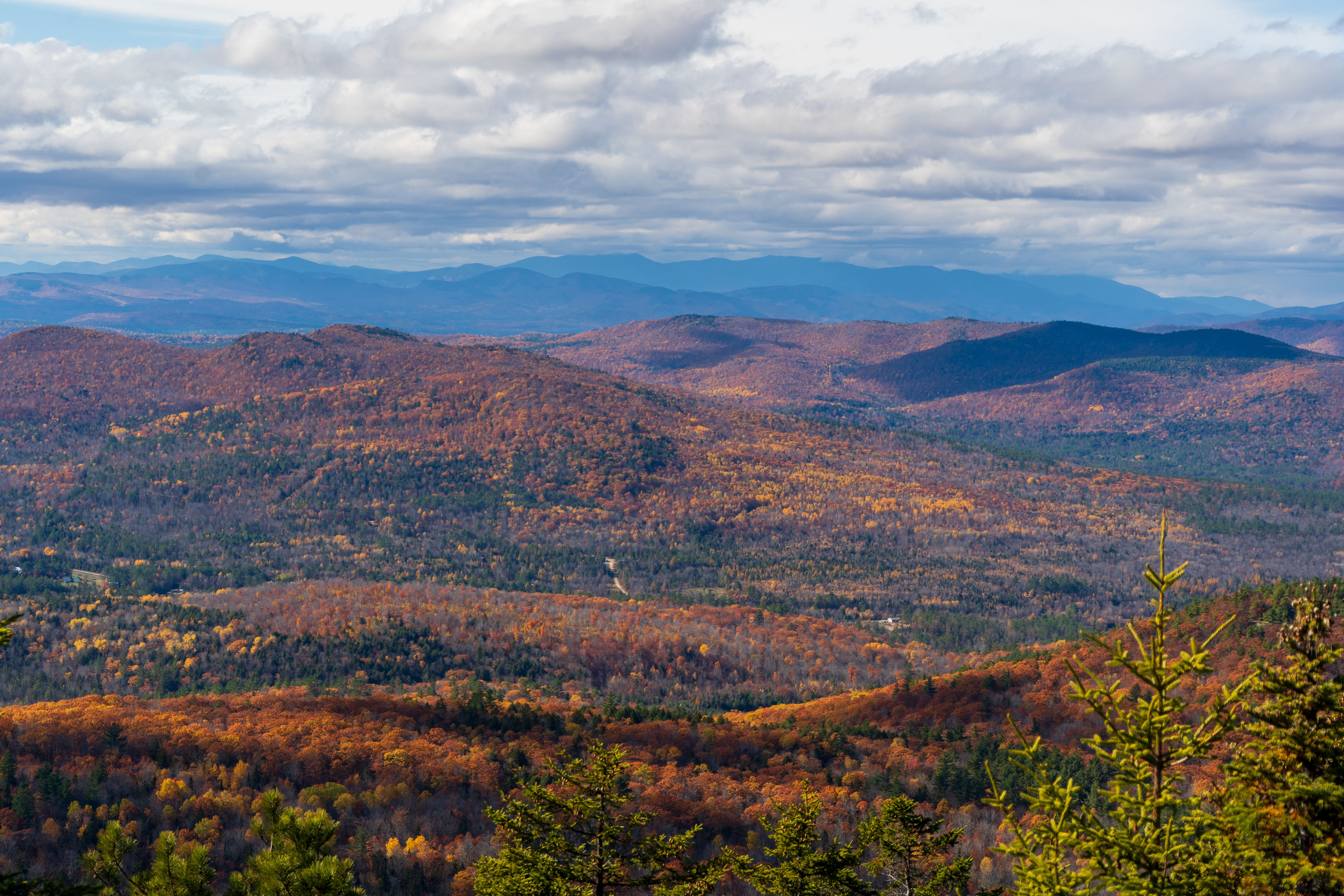 Breathtaking Autumn Landscape of Mountain Range · Free Stock Photo