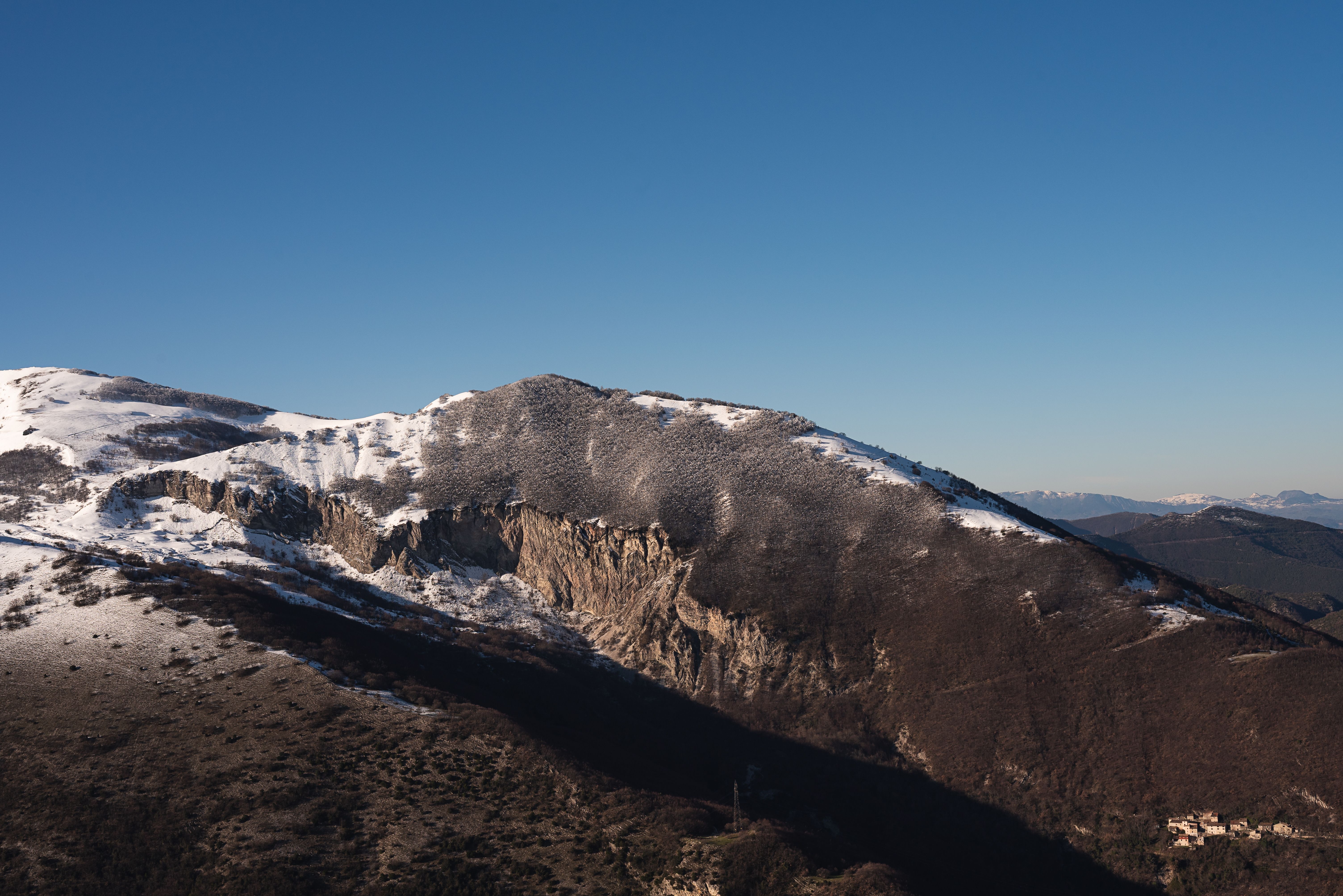 Majella National Park scenic landscape of mountains and valley