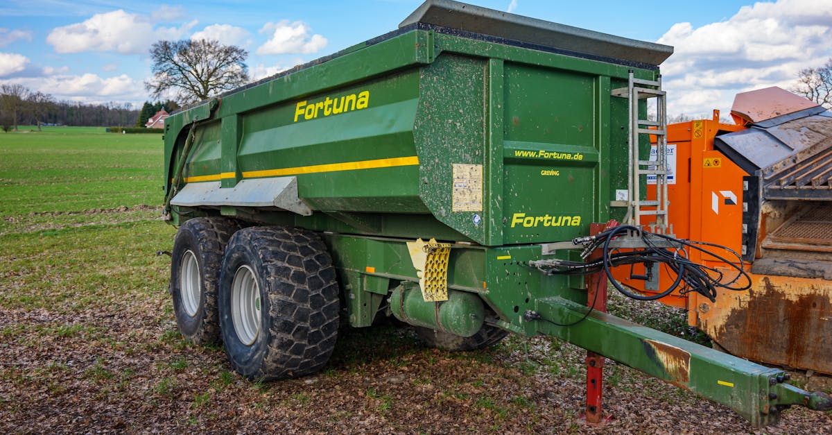 Quand faut-il remplacer sa remorque agricole ?