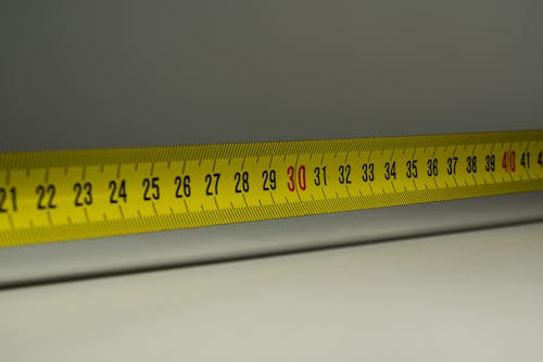 Free Yellow Measuring Tape  Stock Photo