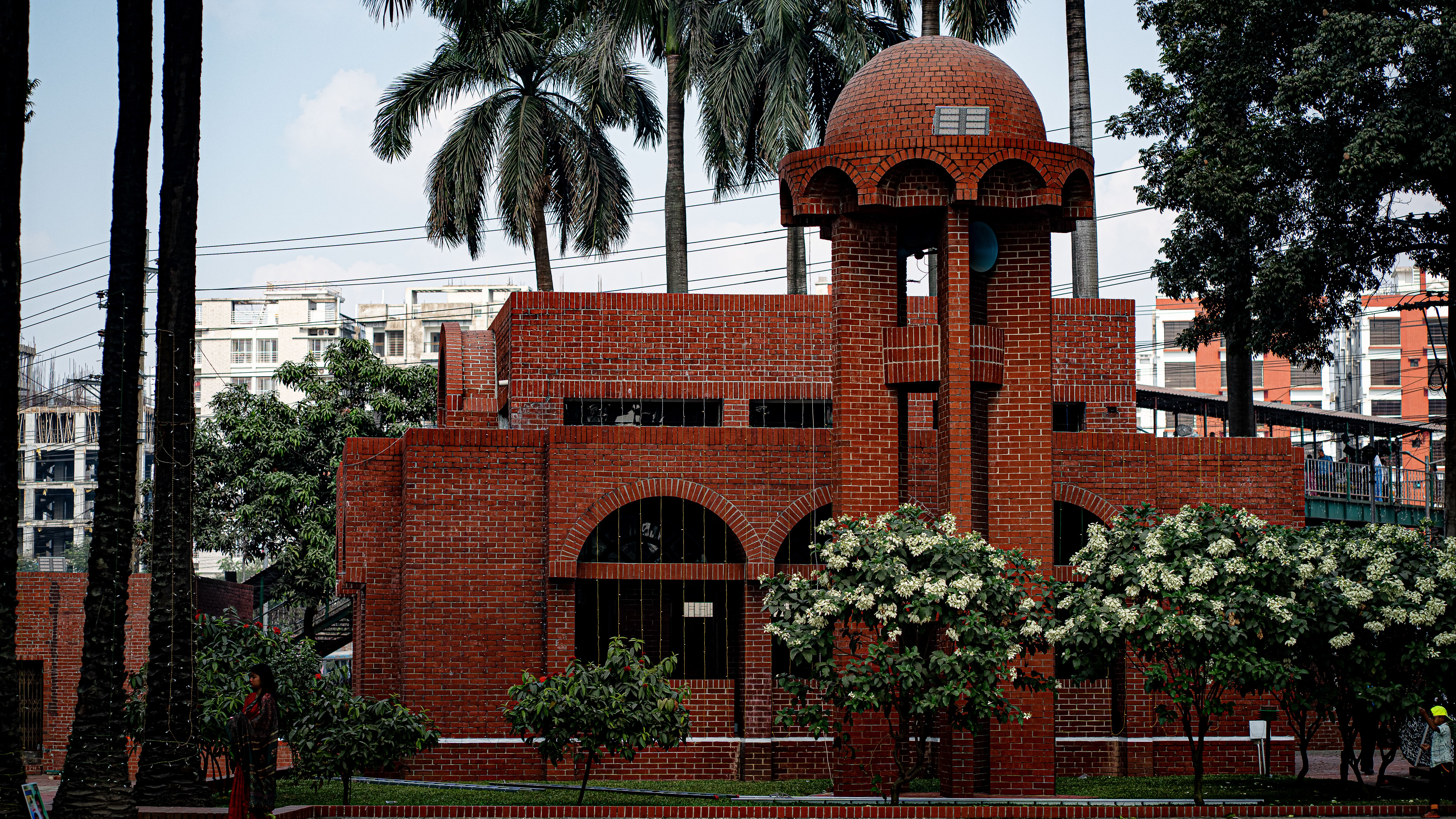 Red-brick Town Hall housing the Partition Museum