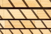 Abstract Shadow Patterns on Wooden Wall