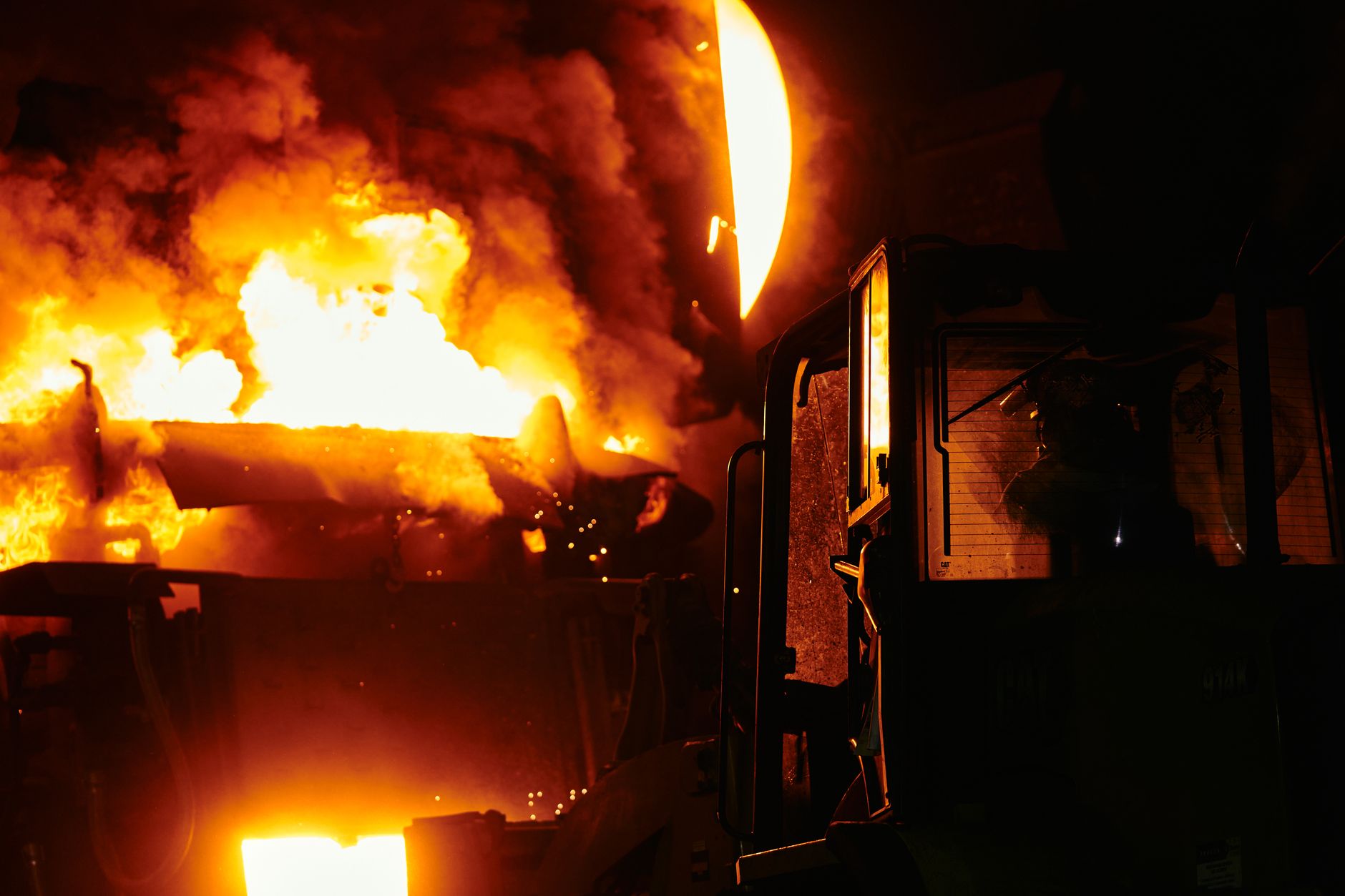 Massive industrial fire at Star Trading Estate affecting water supply