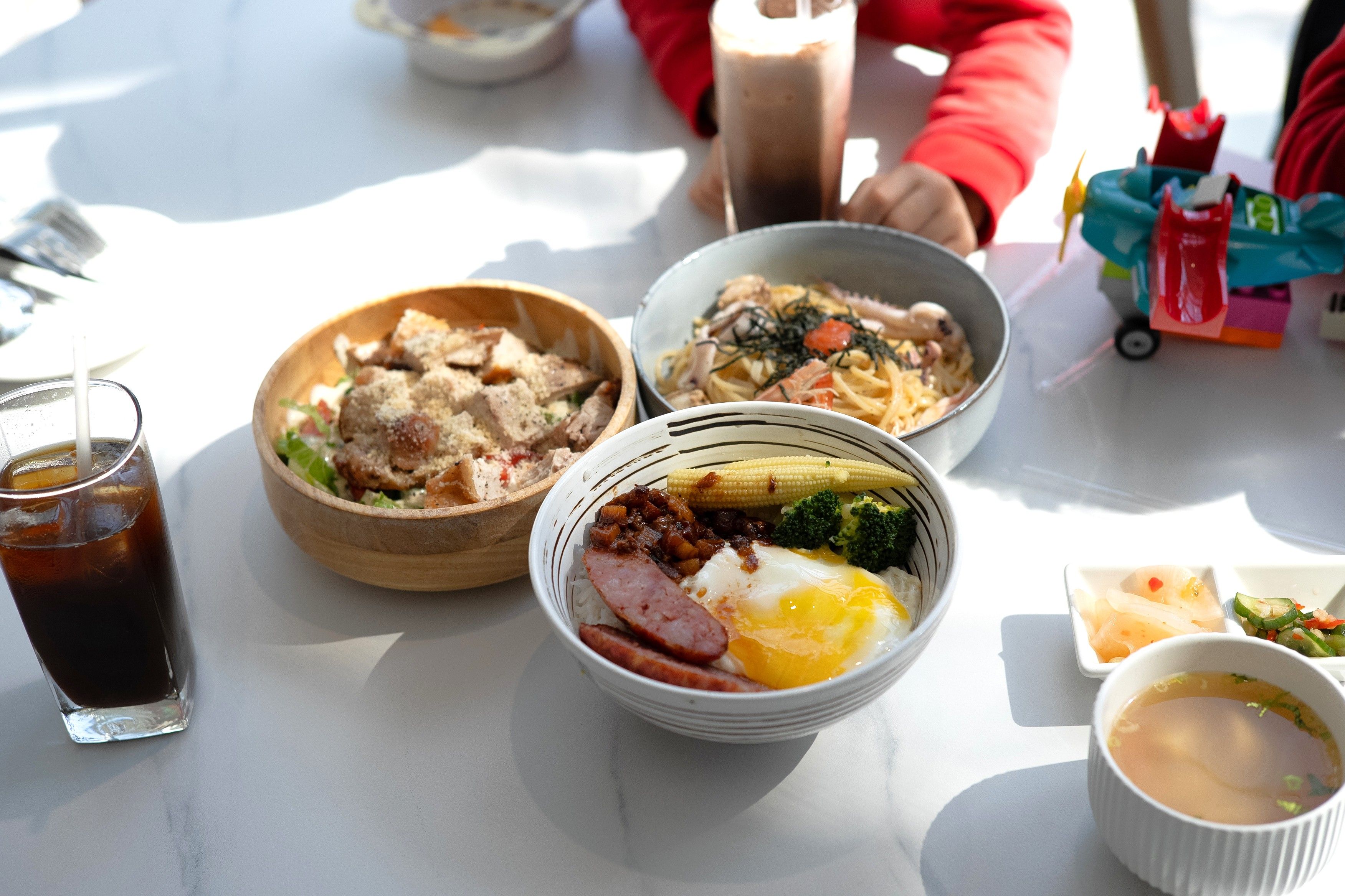 child-friendly restaurant Bali healthy food