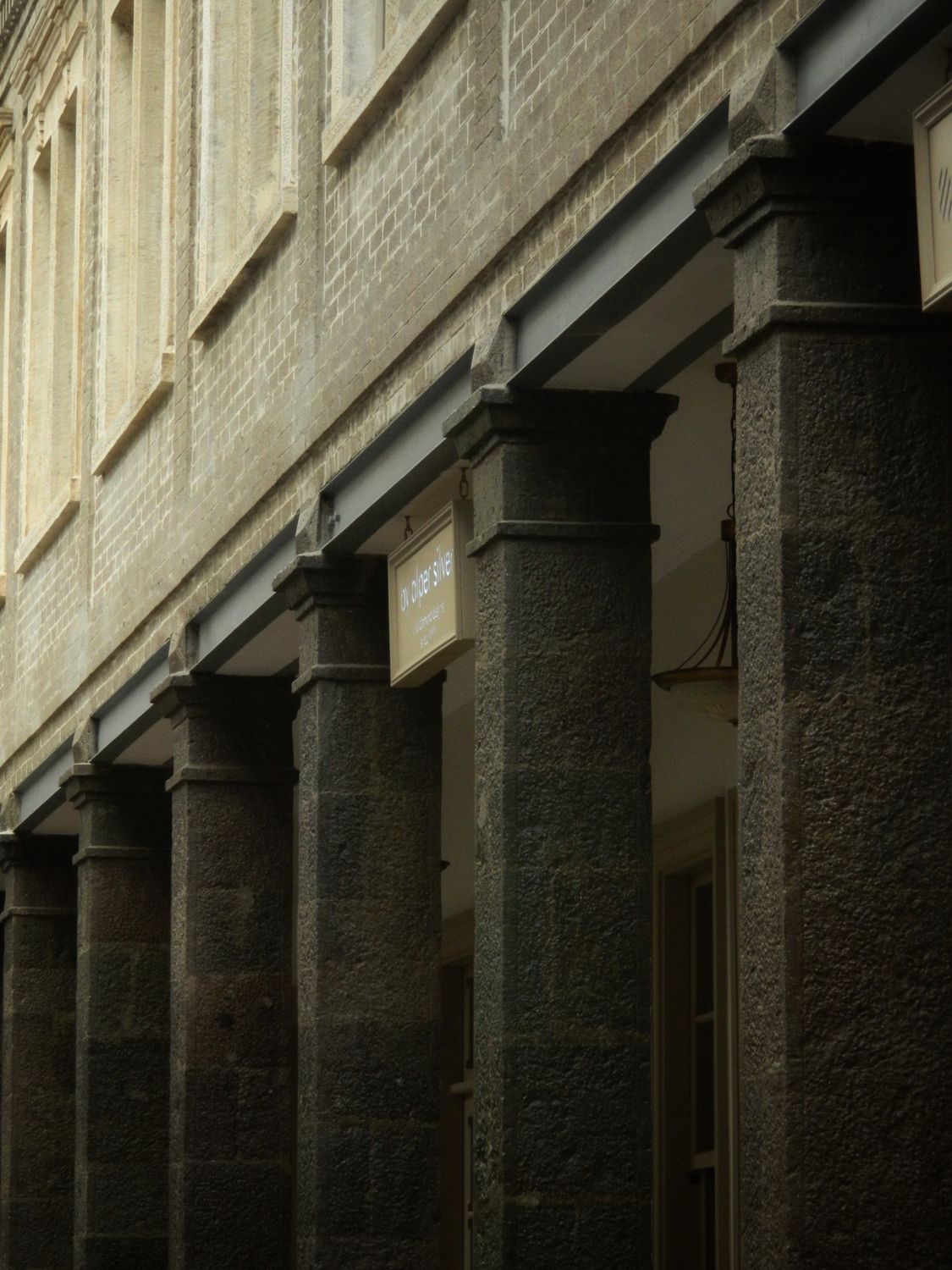 Historic Stone Columns on Classical Architecture · Free Stock Photo