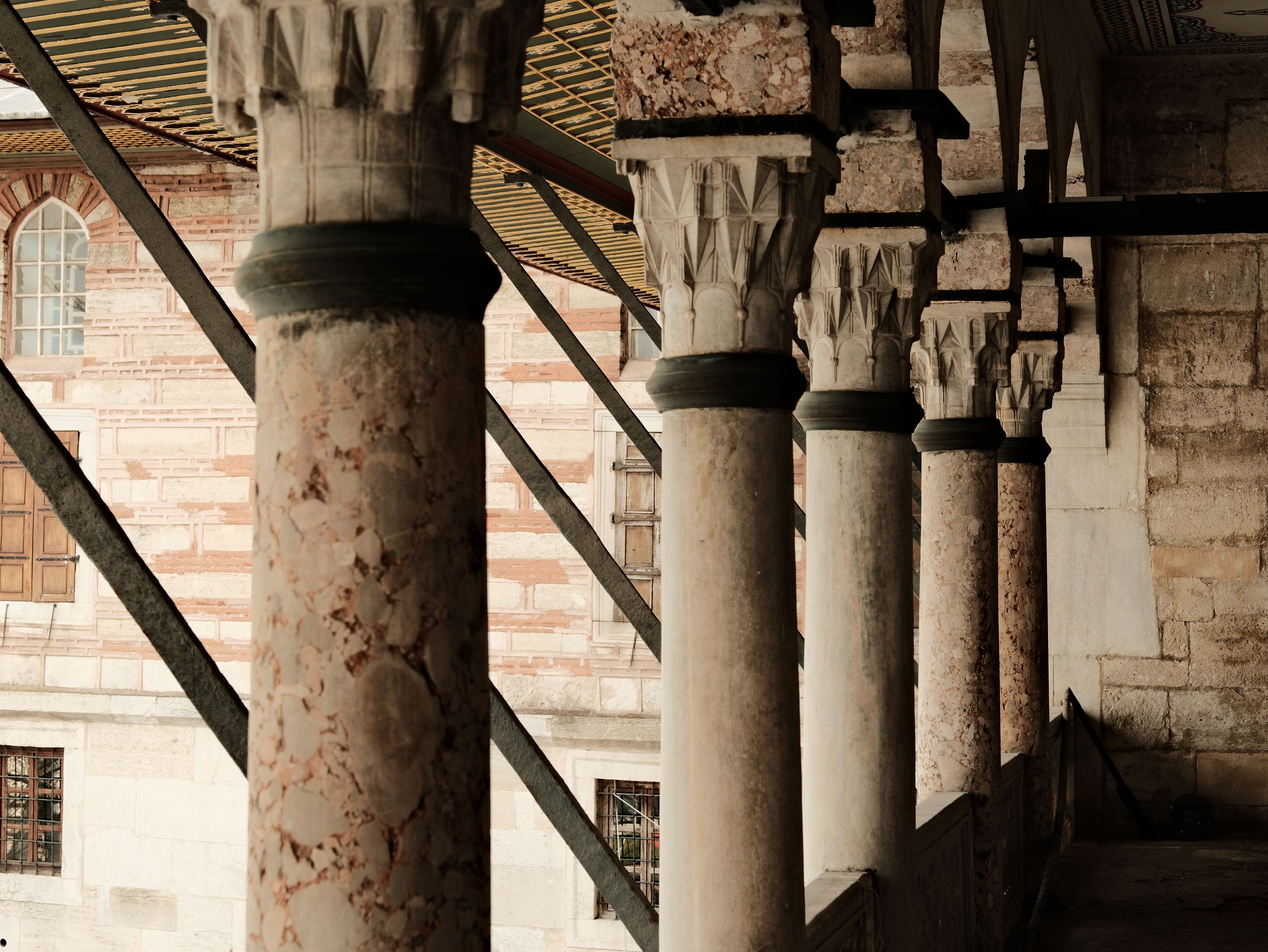 Historic Columns in İstanbul Architecture Scene · Free Stock Photo