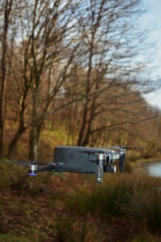 Free stock photo of dron, lake, river