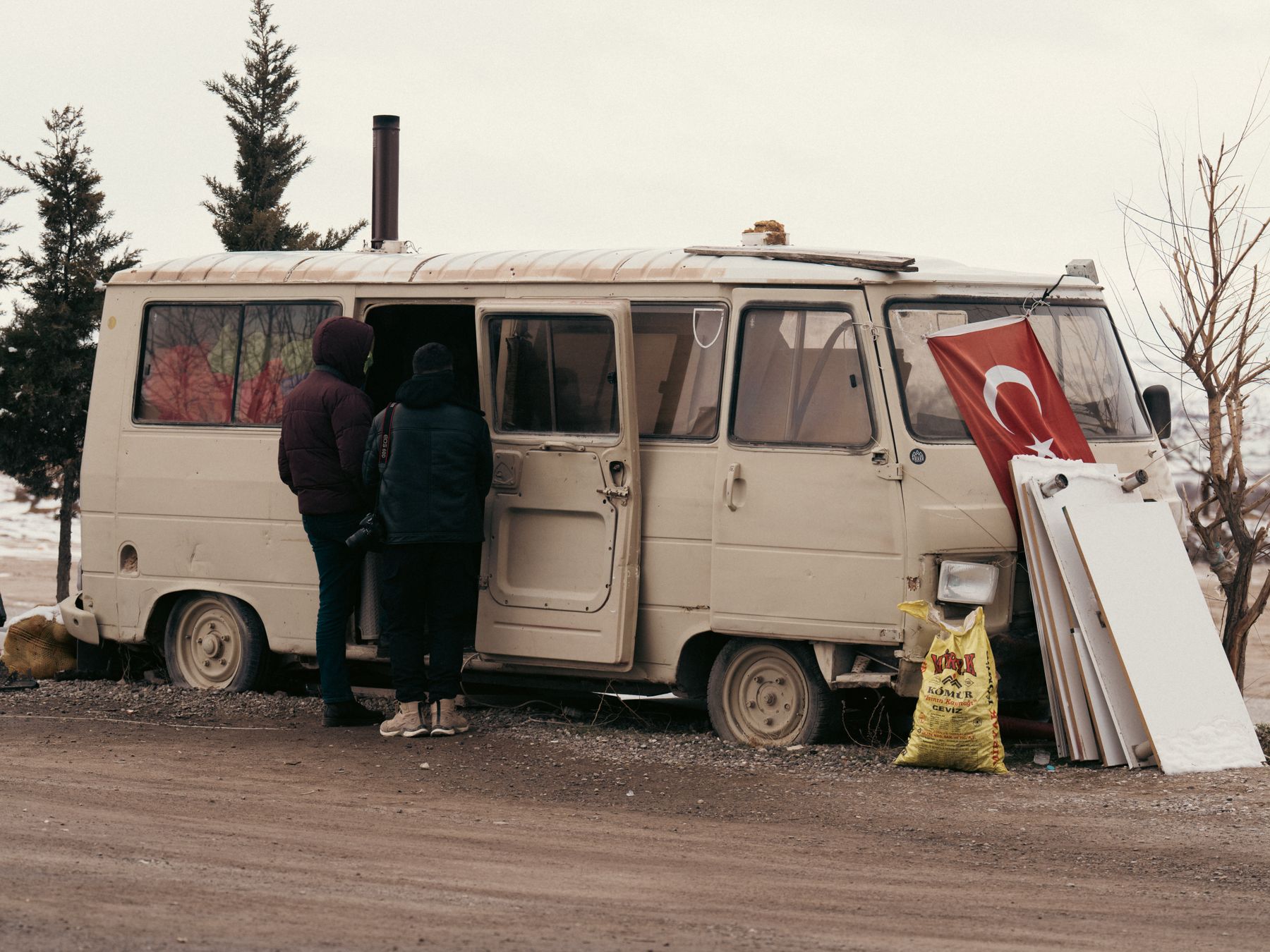 Bicker — movers delivering furniture from a van