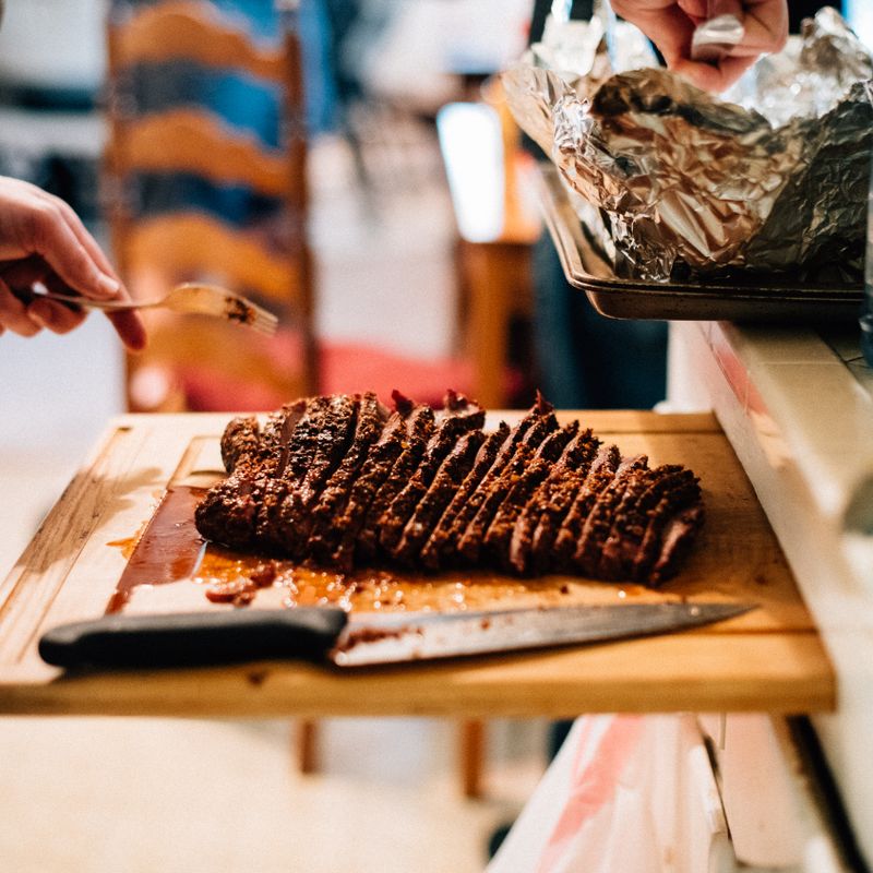 Tailgate Chili Bourbon Beef Brisket Marinade