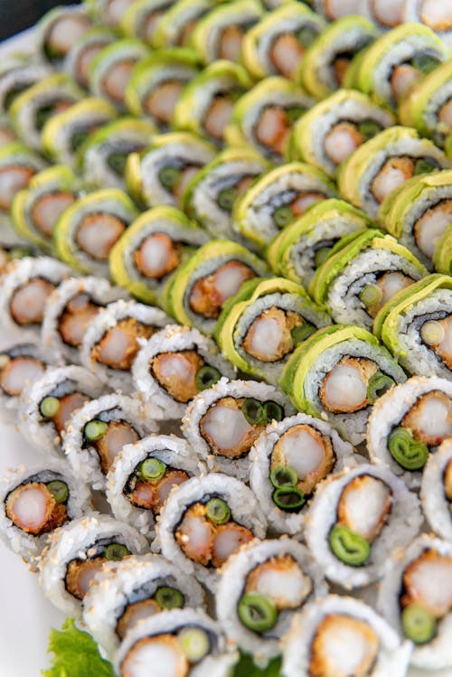 Free Variety of Maki Stock Photo