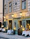 Charming Restaurant Facade in Prague