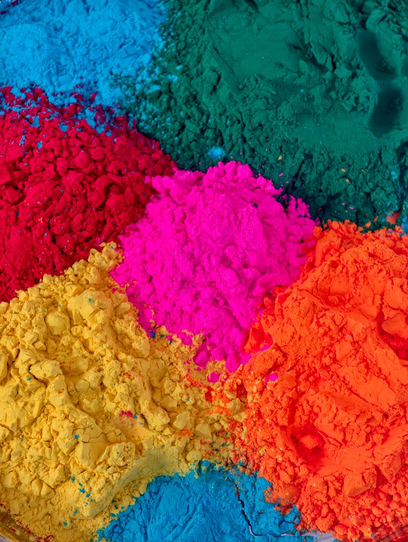 Holi pigments