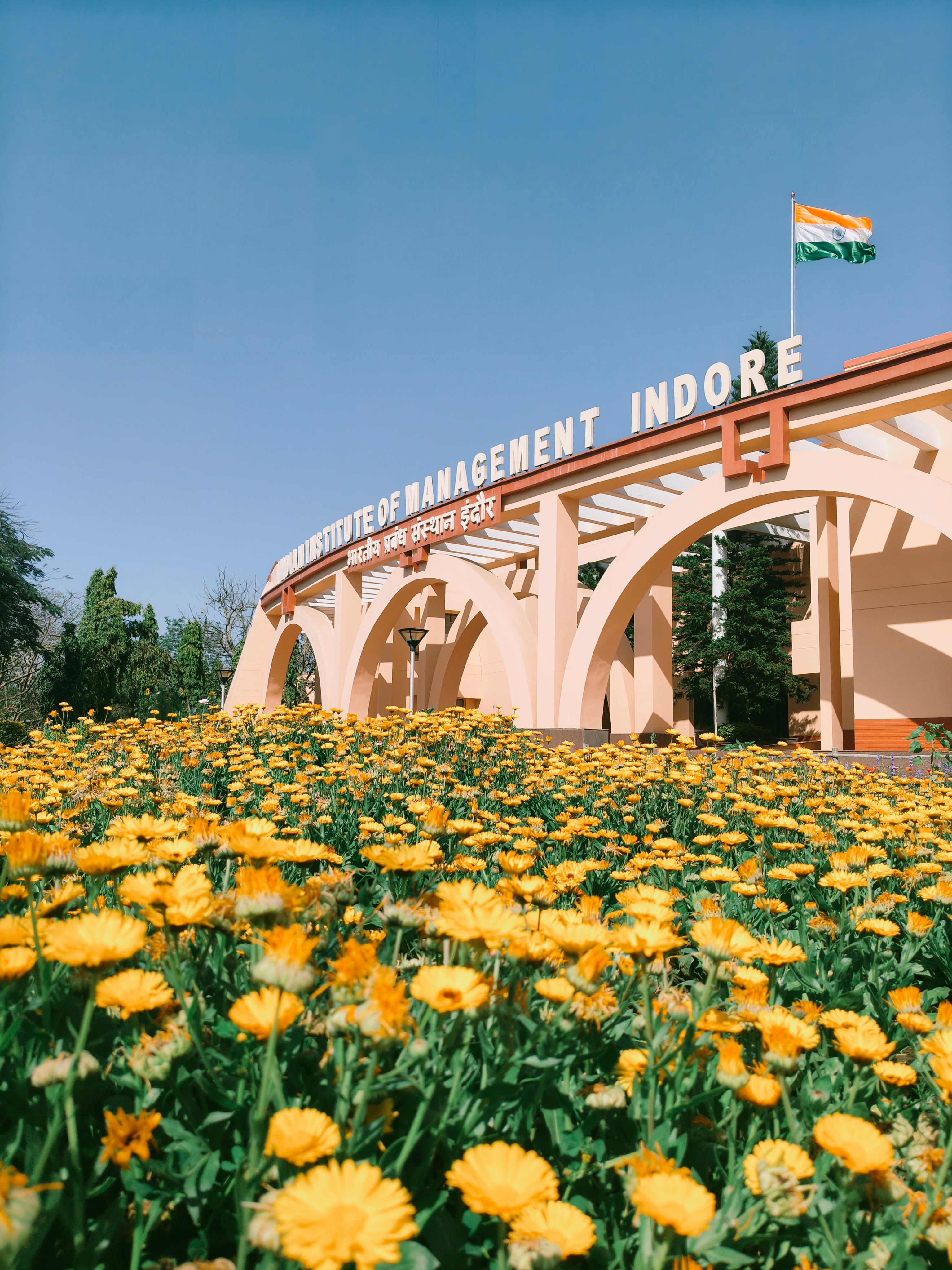 Indian Institute of Management Indore Entrance · Free Stock Photo