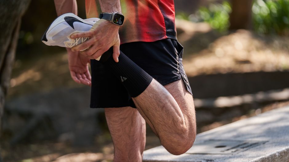 Rotina de recuperação pós-treino para corredores