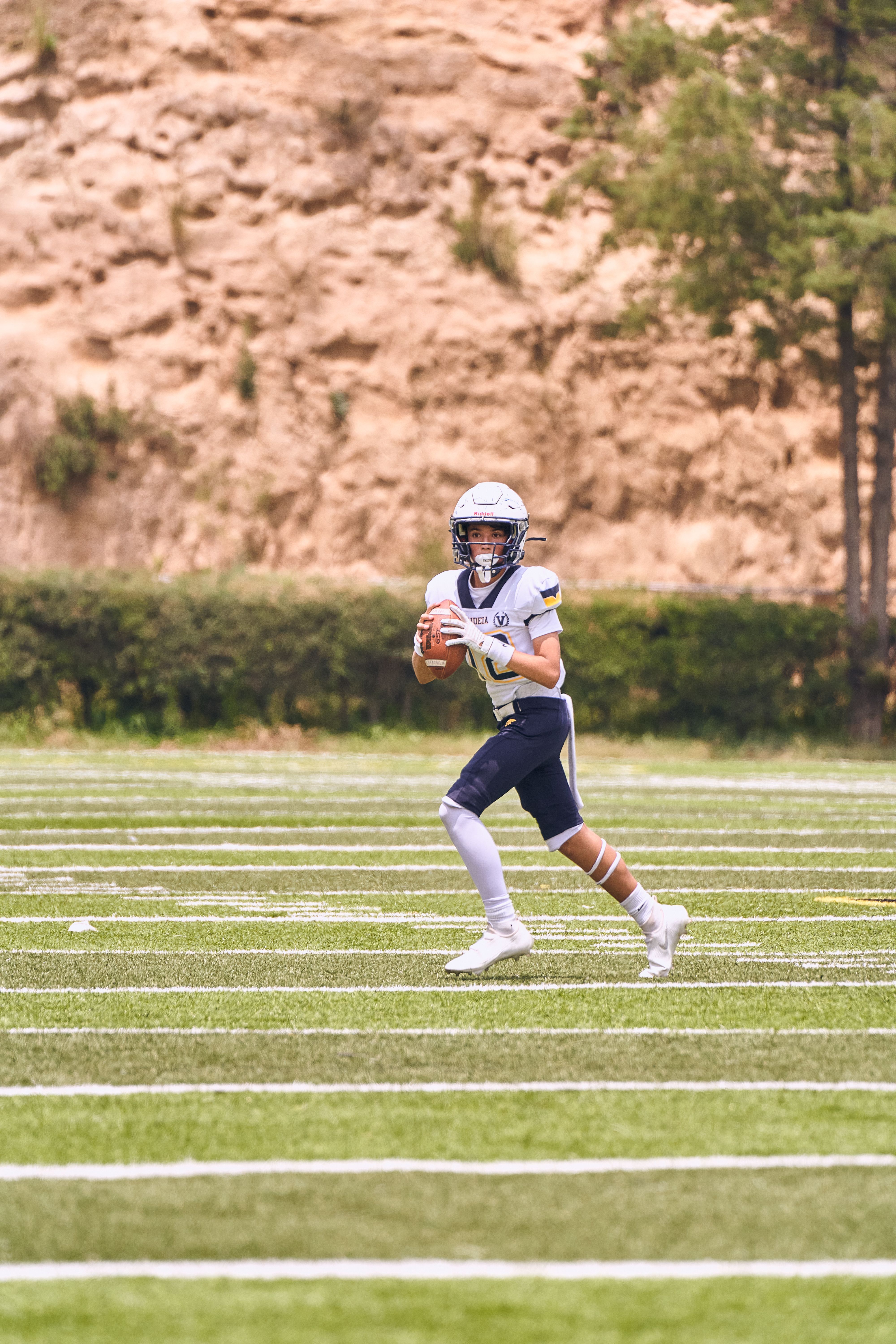 Patrick Mahomes on the field representing the high ROI of NFL star players