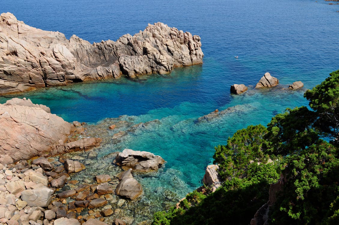 撒丁岛, 海, 海灘 的 免费素材图片