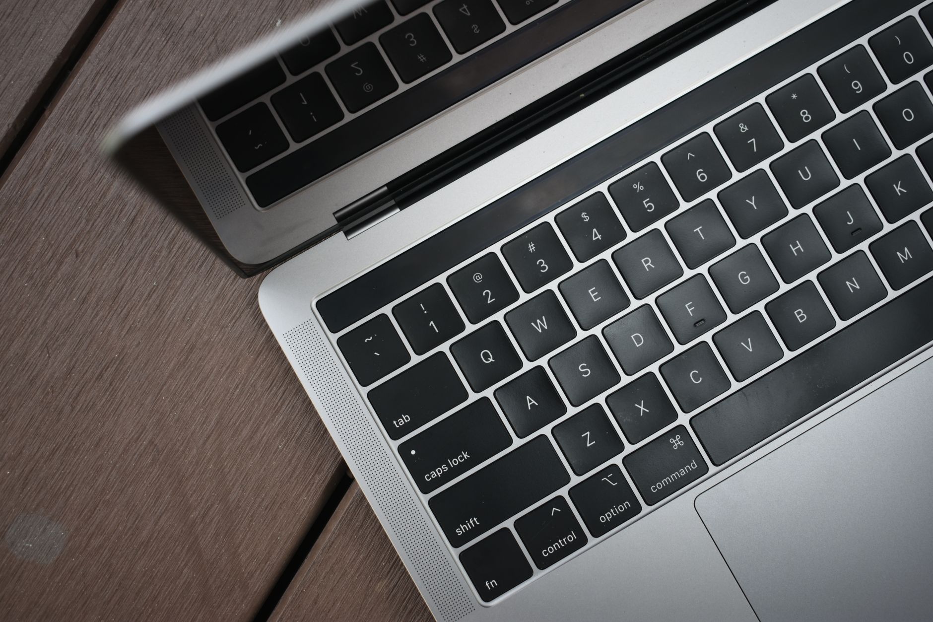 A detailed view of a modern laptop keyboard, highlighting technology and portability.