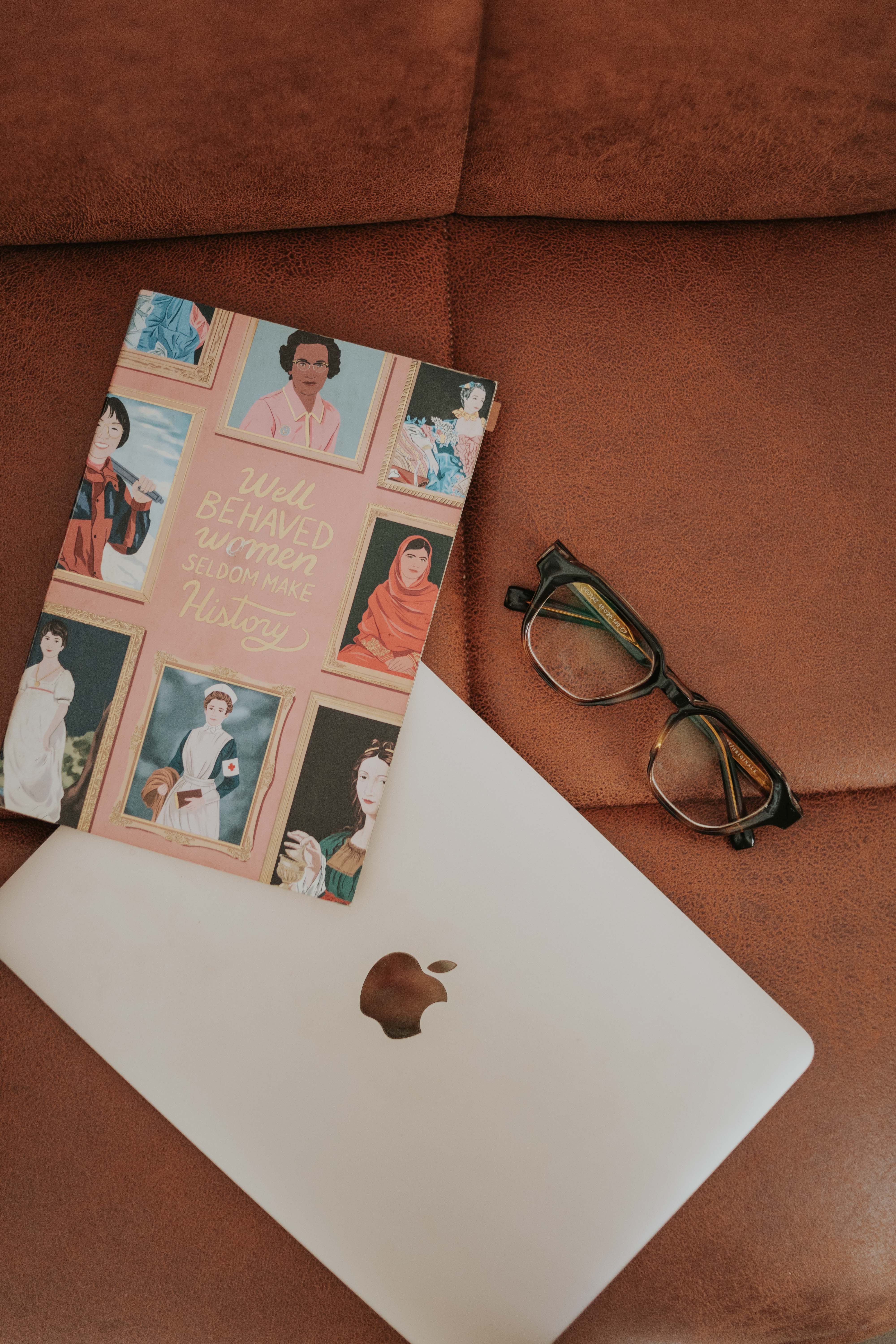 Stylish Workspace with Notepad and Laptop · Free Stock Photo
