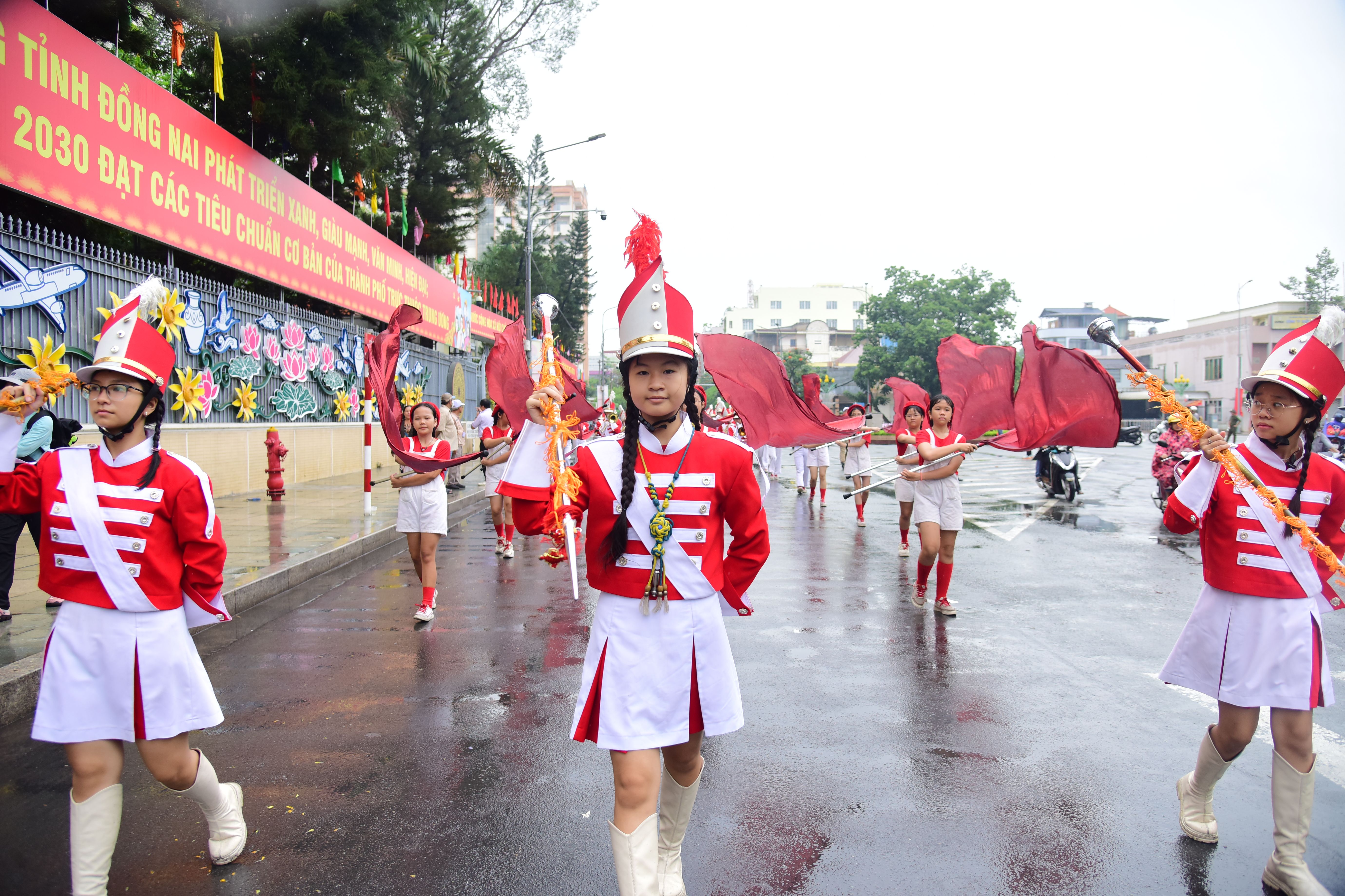 Vibrant Street Parade with Marching Band · Free Stock Photo