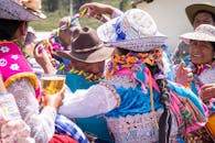 Vibrant Andean Carnival Celebration in Peru