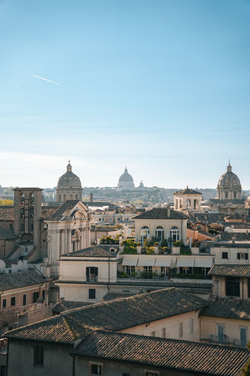 Centro storico di Roma con palazzi antichi