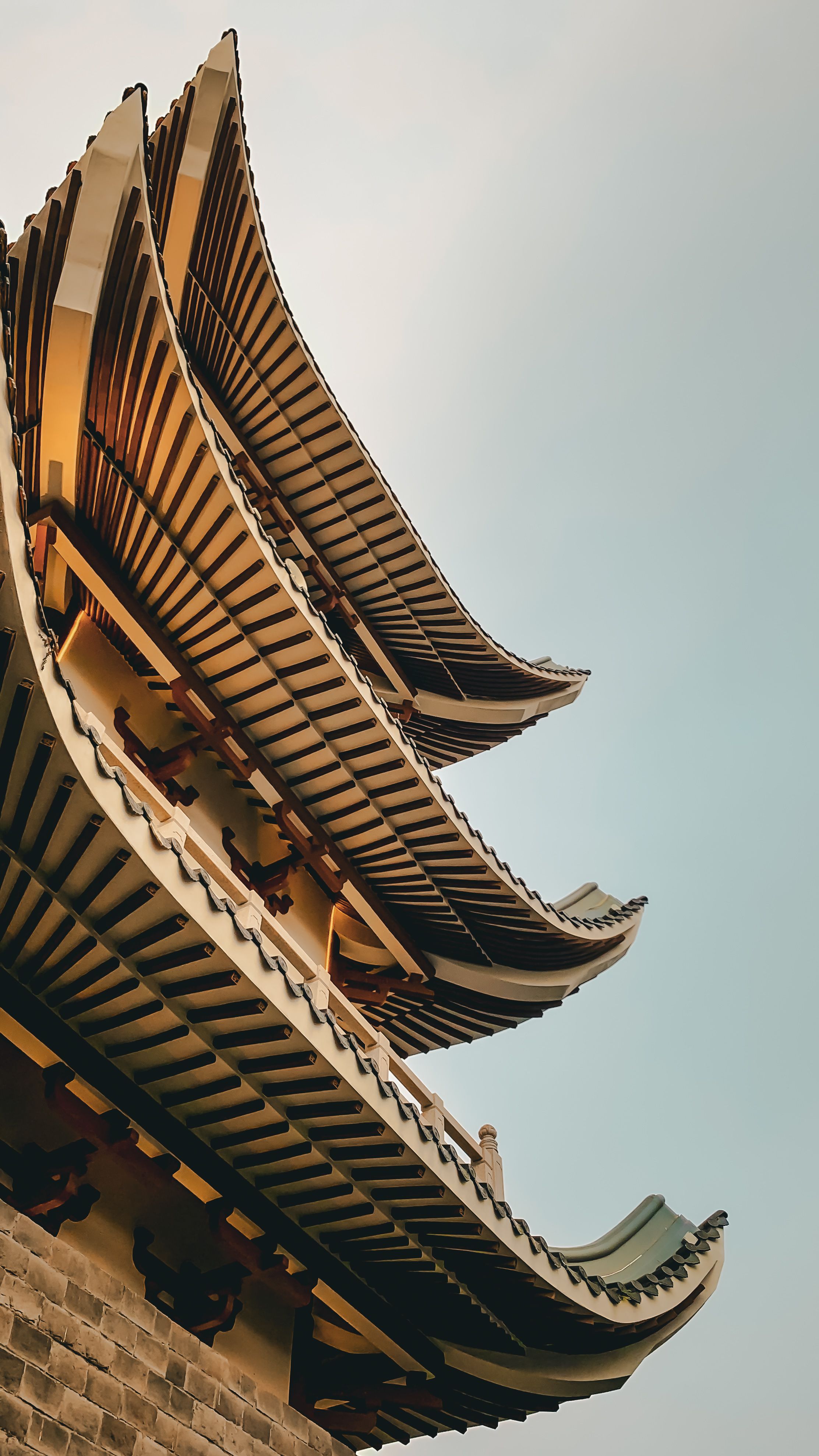 Traditional Chinese Architecture Rooftop Design · Free Stock Photo