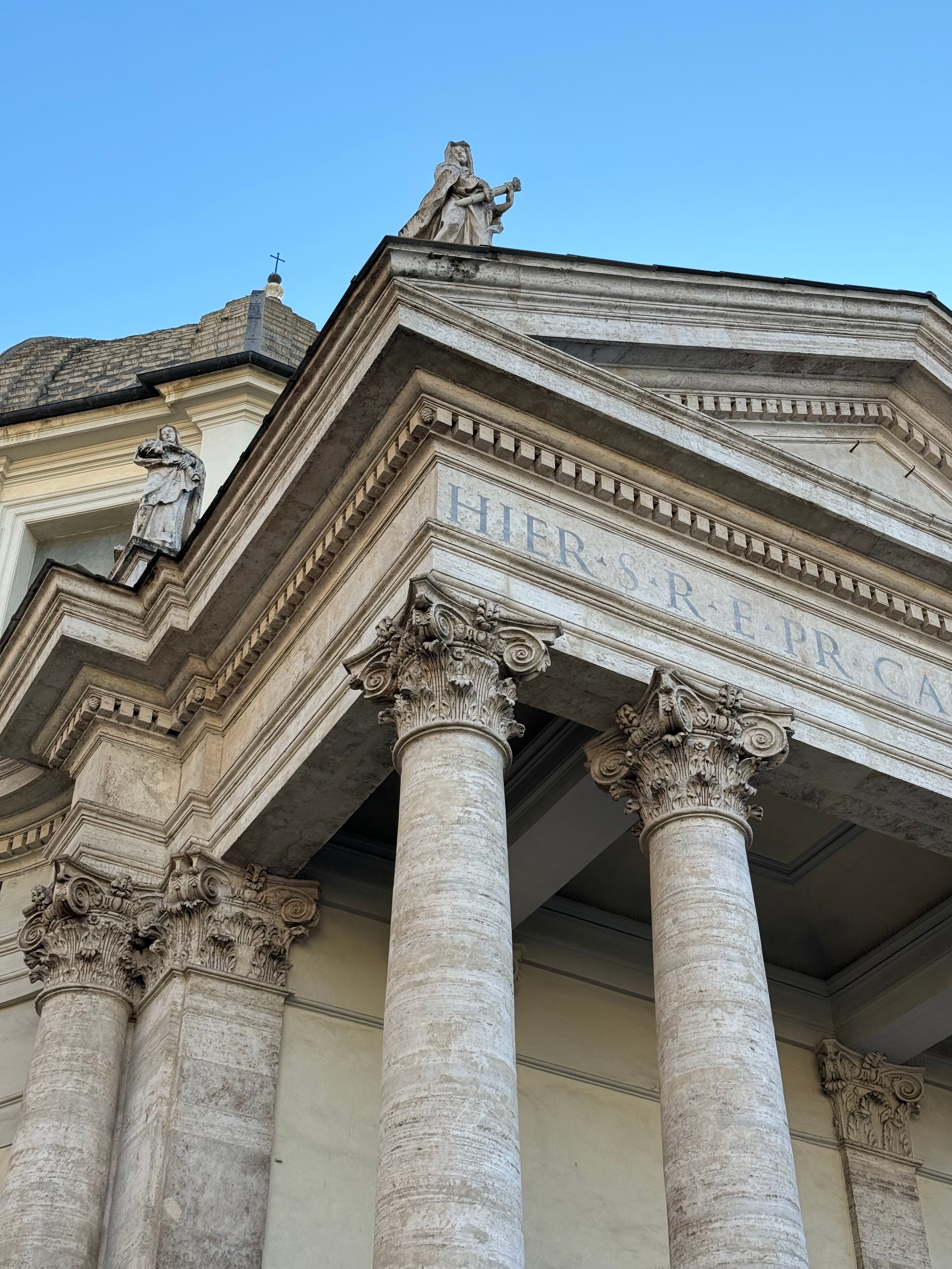 Ancient Roman Architecture with Corinthian Columns · Free Stock Photo