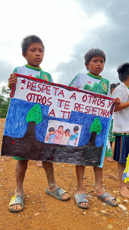 Free Día de la no a la violencia Stock Photo