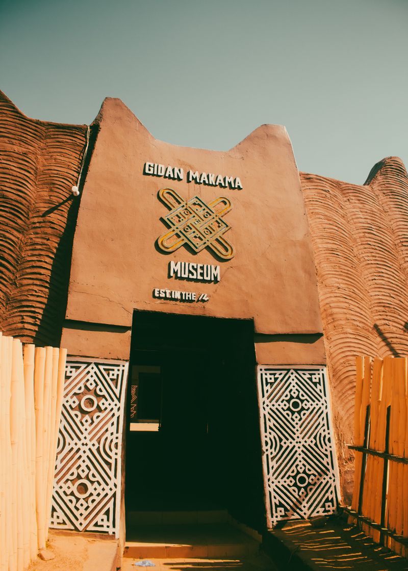 Historic Gidan Makama Museum entrance, showcasing traditional architecture in Kano, Nigeria — illustrative image