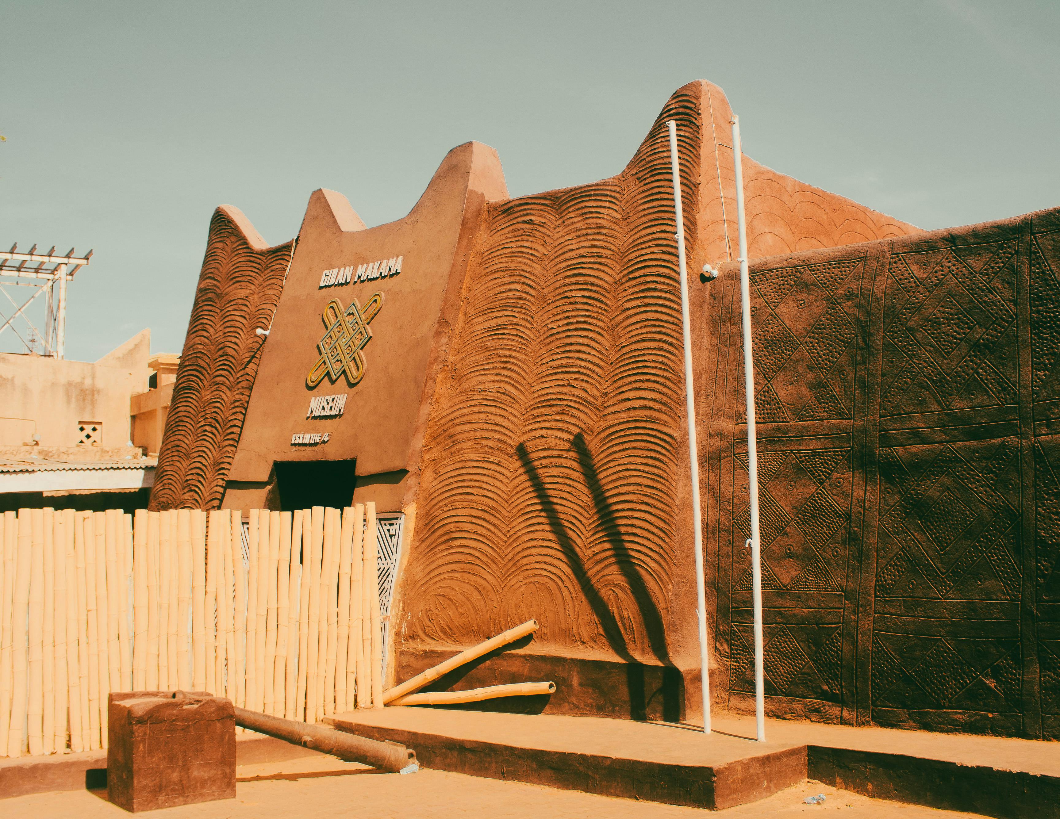 Architecture sahelienne a Bobo-Dioulasso