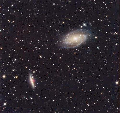 Free Captivating image of a spiral galaxy surrounded by stars showcases the universe's beauty. Stock Photo