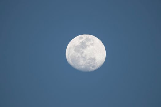 pale moonlight night sky
