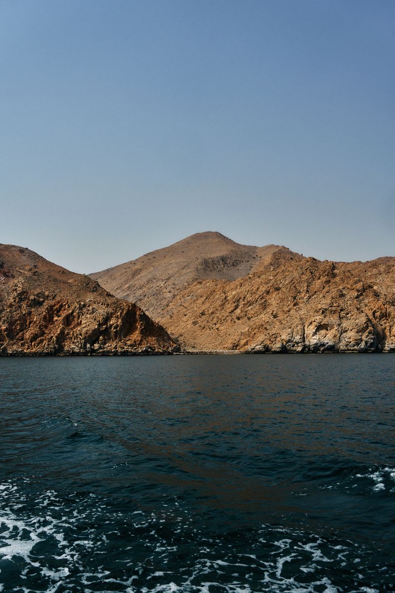 Seascape of the Musandam Peninsula, Oman