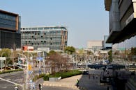 Modern Urban Cityscape with Office Buildings